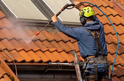 Démoussage et hydrofuge de toiture à Villandraut